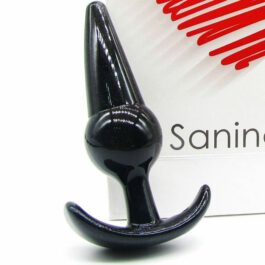 SANINEX PLUG INITIATION ANAL ORGASMIC SEX UNISEX-BASIC LINE SCHWARZ