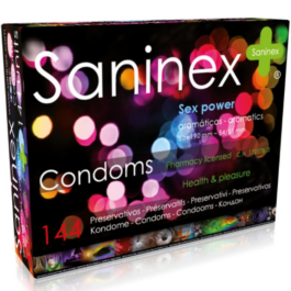 SANINEX CONDOMS SEX POWER 144 UDS