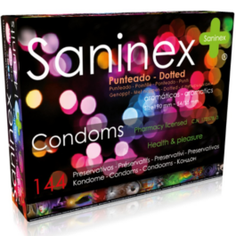 SANINEX CONDOMS DOTTED 144 EINHEITEN