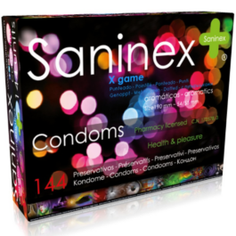 SANINEX X GAME FLAVOURED DOTTED CONDOMS 144 EINHEITEN