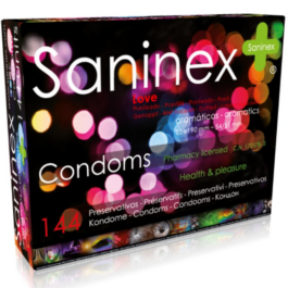 SANINEX CONDOMS LOVE CONDOMS 144 EINHEITEN