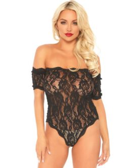 BEIN AVENUE TEDDY FLORAL LACE S / M.