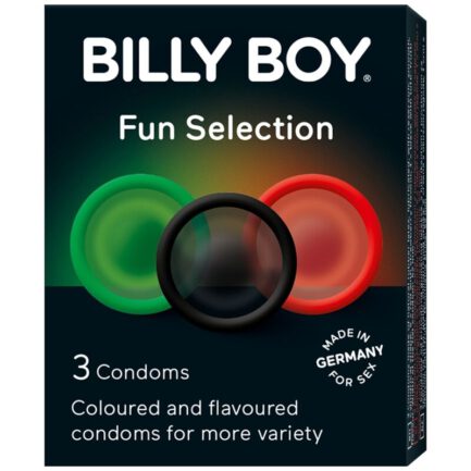 Fruchtiger Genuss mit Erdbeer- und Tutti-Frutti-Geschmack. BILLY BOY