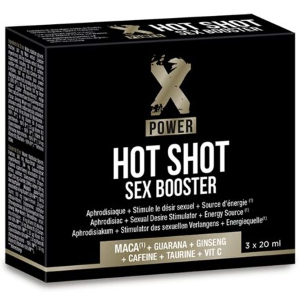 Hot Shot Sex Booster ist der neue Energy Shot der XPOWER Produktreihe