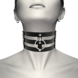 COQUETTE HAND CRAFTED CHOKER VEGAN LEATHER  – FETISH
