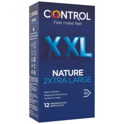 Control Nature XXL ist das breiteste und längste Kondom im Control-Sortiment