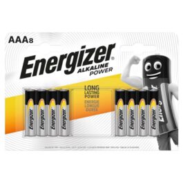 ENERGIZER ALKALIBATTERIE LEISTUNG AAA LR03 8 EINHEIT