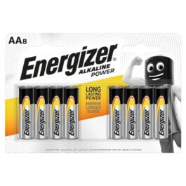 ENERGIZER POWER ALKALIBATTERIE AA LR6 8 EINHEIT