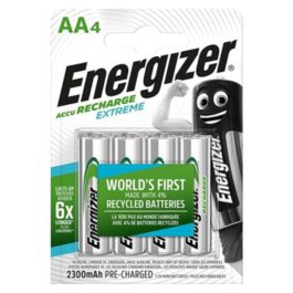 ENERGIZER EXTREM WIEDERAUFLADBARE BATTERIE HR6 AA 2300mAh 4 EINHEIT