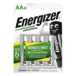 ENERGIZER UNIVERSAL WIEDERAUFLADBARE BATTERIE HR6 AA 1300mAh 4 EINHEIT