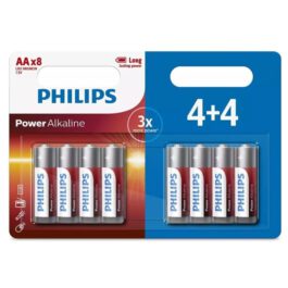 PHILIPS POWER ALKALIBATTERIE AA LR6 4+4 EINHEIT