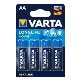 VARTA LONGLIFE POWER ALKALIBATTERIE AA LR6 4 EINHEIT