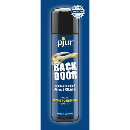 pjur Back Door Comfort Water Anal Glide ist ein Gleitmittel auf Wasserbasis