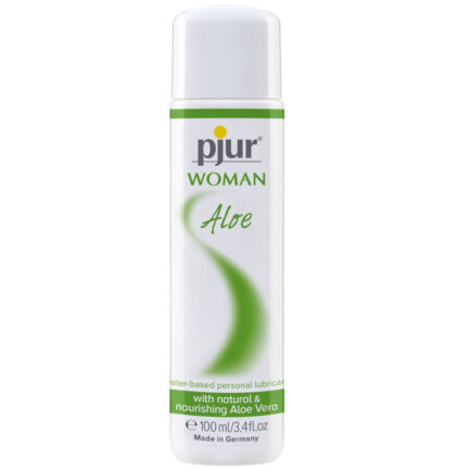 Ein Extra-Boost für den weiblichen Körper: pjur WOMAN Aloe ist ein Gleitgel auf Wasserbasis mit dem natürlichen Inhaltsstoff Aloe Vera. Es macht mehr Freude und pflegt die weibliche Haut zusätzlich. Die Aloe Vera Pflanze besteht zu 99 Prozent aus Wasser