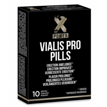 Vialis Pro Pills der XPOWER-Reihe ist eines unserer umfassendsten Produkte zur Verbesserung Ihrer Erektion und Ihrer sexuellen Kraft. Dieses schnell wirkende sexuelle und stimulierende Aphrodisiakum kombiniert die Vorteile von Ginseng