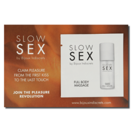 SLOW SEX VOLLKÖRPERMASSAGE 2 ML