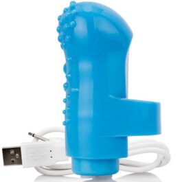 SCHREIEN O WIEDERAUFLADBARER FINGER VIBE FING O BLAU