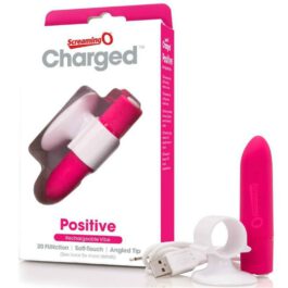 SCHREIEN O AUFLADBARER MASSAGER – POSITIV – ROSA