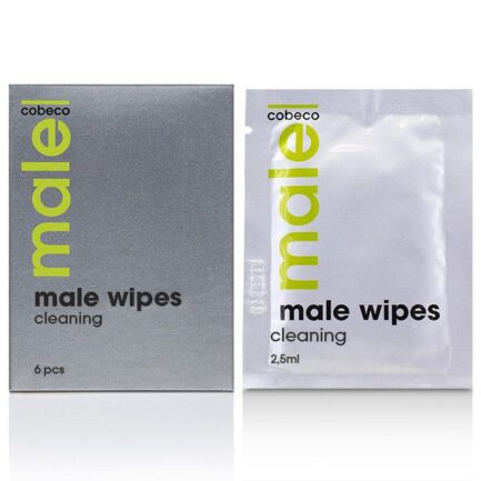 MALE Cobeco Wipes Cleaning erfrischen den Intimbereich des Mannes schnell und einfach. Für ein angenehmes und hygienisches Gefühl bei jeder Gelegenheit.MALE Cobeco Wipes Reinigung reinigt intensiv ohne Irritationen. Die Reinigungstücher sind seifenfrei und sanft zur Haut. Für ein frisches und hygienisches Gefühl jeden Tag.* Dieses Produkt enthält ein Etikett mit Anweisungen in den folgenden Sprachen: /en/de/fr/es/it/nl/