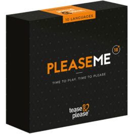 PLEASEME ist eines der vielen schelmischen Spiele in der 'XXX-ME'-Serie von Tease & Please. Es richtet sich an zwei romantische Partner und bietet viel Spaß und unendliche Fantasiemöglichkeiten. In diesem Spiel kannst du sexuelle Optionen entdecken