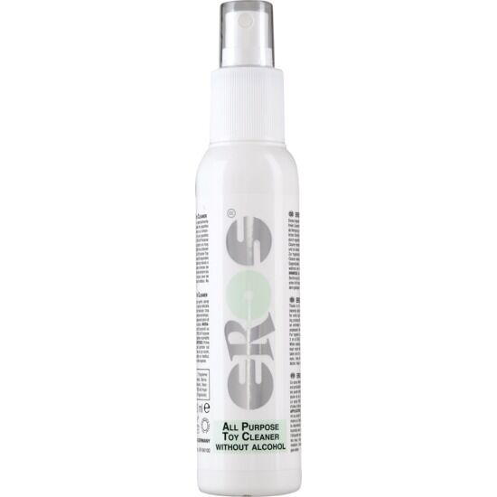 Dank seiner alkoholfreien Zusammensetzung eignet sich dieses hygienische Reinigungsspray ideal zur schonenden Reinigung und Pflege von erotischen Spielzeugen mit empfindlichen Oberflächen. Regelmäßige Reinigung verlängert ihre Lebensdauer. EROS Allzweck-Spielzeugreiniger ist ein äußerst wirksamer Reiniger