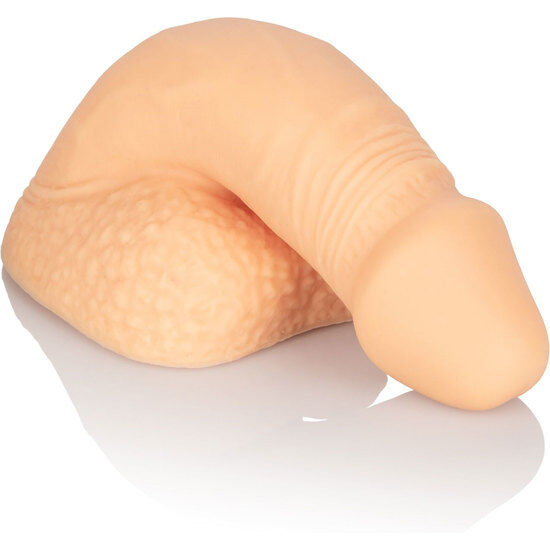 Für das Verpackungserlebnis Ihrer Träume hat Packer Gear ? die Silicone Packing Penis ? -Kollektion entwickelt.  Diese realistischen Penisse wurden für lang anhaltenden Gebrauch und absoluten Komfort entwickelt und bestehen aus weichem Silikon mit einer einzigartigen und sicheren Gurtbasis.  Die flexible Sonde passt mühelos auf die meisten Packer Gear ? -Gurte.  Wasserdicht.  Maße: 10