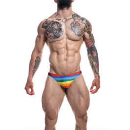 CUT4MEN – STRING C4M03 PROVOCATIVE RAINBOW L