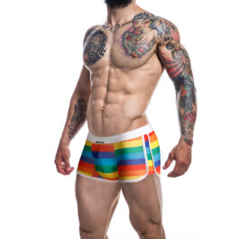 CUT4MEN – BOXERHOSE REGENBOGEN S