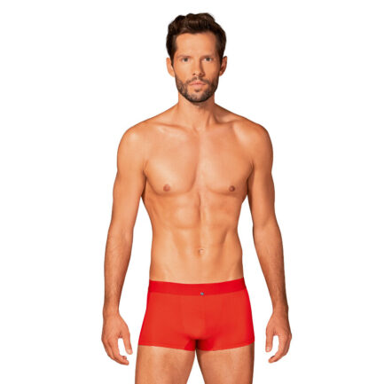 Diese Boxershorts aus der Boldero-Kollektion sind ein sehr sexy Vorschlag mit faszinierenden Mesh-Elementen. Der außergewöhnlich maskuline Stil bringt alle Vorzüge der Figur perfekt zur Geltung. Der bequeme Schnitt macht sie sowohl im Schlafzimmer als auch beim täglichen Styling zu einer fantastischen Wahl. Näheres erfahren: - schwarze Boxershorts aus der Boldero-Kollektion - maskuliner Schnitt ? ein sexy Look - durchsichtiges Mesh an den Seiten und über dem Gesäß ? ein faszinierender Look - Silberanhänger ? ein charmantes Detail - flexibles und körpernahes Material (85% Polyamid