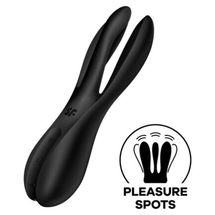 Menage a trois allein mit dir? Kein Problem mit dem Satisfyer Threesome 2! Ein Vibrator