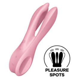 SATISFYER DREIER 1 VIBRATOR – ROSA