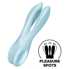 SATISFYER DREIER 1 VIBRATOR – BLAU