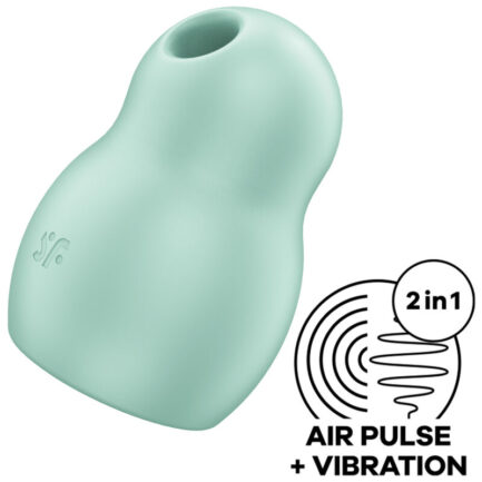 facettenreiche Doppel-Luftpuls-Vibrator Pro To Go 1 ist da und bereit zu gefallen! Produktinformationen "Satisfyer Pro To Go 1" Klitorisstimulation mit Luftpulswellen und Vibrationen Hergestellt aus superweichem