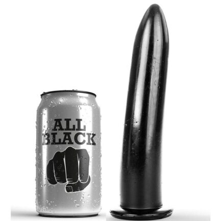 Dieser All Black Dildo sorgt für wundervolle Nächte. Der Dildo sieht durch sein schlichtes glänzendes Design nicht nur geschmackvoll aus