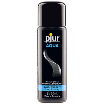 wird bei pjur Aqua fündig! Wasser wird vollständig von der Haut aufgenommen. pjur Aqua hinterlässt keinen klebrigen Film ? nur ein exquisites Gesamtgefühl. pjur Aqua spendet Feuchtigkeit