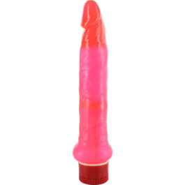 SIEBENKREATIONEN JELLY SLIM PINK ANAL VIBRATOR