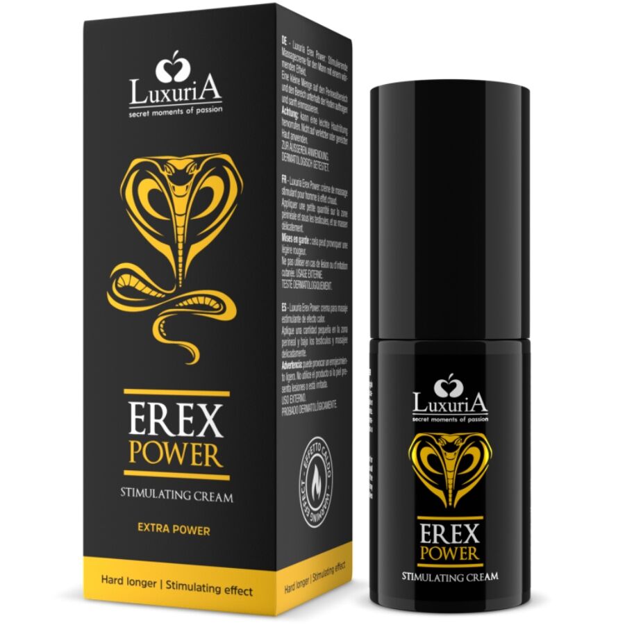 Erex Power ist eine superaktive Creme mit anregenden und energetisierenden Eigenschaften