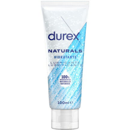 Durex Natural Moisturizer ist ein Gleitmittel aus 100 % natürlichen Inhaltsstoffen und natürlicher Hyaluronsäure