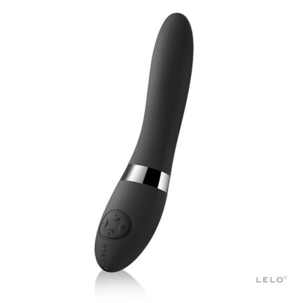 Der schwarze Lelo Elise-Vibrator hat ein sehr harmonisches Design und eine sehr exklusive Verarbeitung