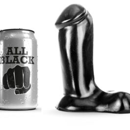 ALL BLACK – REALISTISCHER DILDO 14 CM