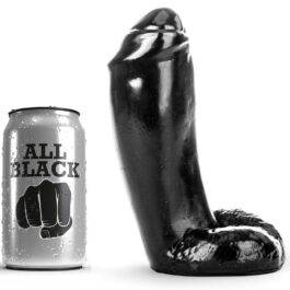 ALL BLACK – REALISTISCHER DILDO 18 CM