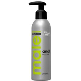 MALE Cobeco Anal Lubricant ist ein Intimgleitmittel mit einer extra dicken und gleitenden Textur. Dank dieser spezifischen Textur ist das Gleitmittel besonders für den analen Gebrauch geeignet. Das Gleitmittel hat eine feuchtigkeitsspendende und feuchtigkeitsspendende Wirkung