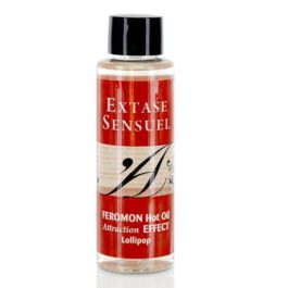 EXTASE SENSUAL – MASSAGEÖL MIT WRMEEFFEKT UND PIRULET PHEROMONEN 100 ML