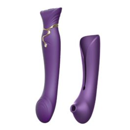 ZALO – QUEEN SET PULSE WAVE CLIT STIM LILA