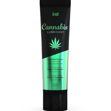 INTT Cannabis Lubricant ist ein geschmeidiges Gleitmittel auf Wasserbasis mit Cannabis-Aroma