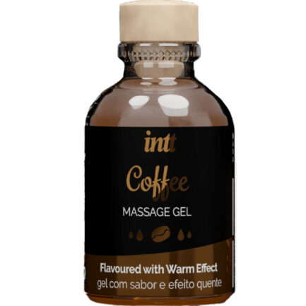 INTT Massage Gel Coffee ist ein Massagegel mit dem Aroma und Geschmack von intensivem Kaffee