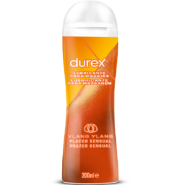 Durex Massage 2 in 1 Sensual - YLANG YLANG - 200 mlUnser seidig glattes Massagegel enthält Ylang Ylang und hat einen zarten Duft und Geschmack