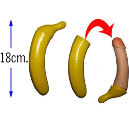 Es ist eine BANANE MIT PENIS-ÜBERRASCHUNG für Junggesellenabschiede