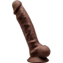 SILEXD – MODEL 1 REALISTISCHER PENIS PREMIUM SILEXPAN SILIKON BRAUN 17.5 CM