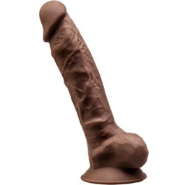 SILEXD – MODEL 1 REALISTISCHER PENIS PREMIUM SILEXPAN SILIKON BRAUN 23 CM